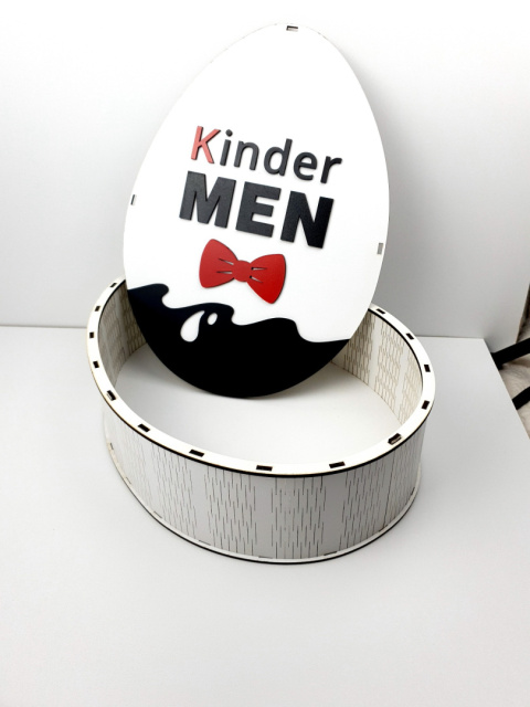 Jajko kinder man woman DIY