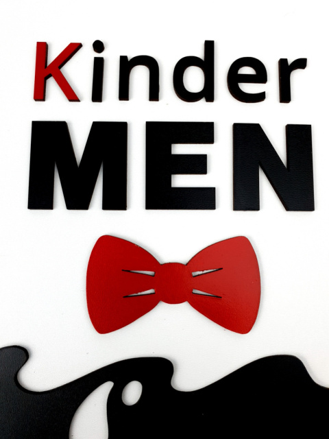 Jajko kinder man woman DIY