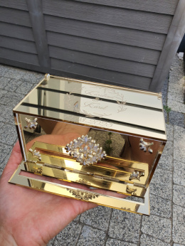 Złote lub Srebrne Pudełko do Księgi Gości