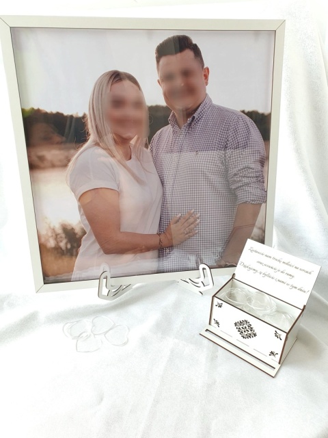 Księga Gości na Wrzutki z Personalizacją – Zdjęcie w Tle